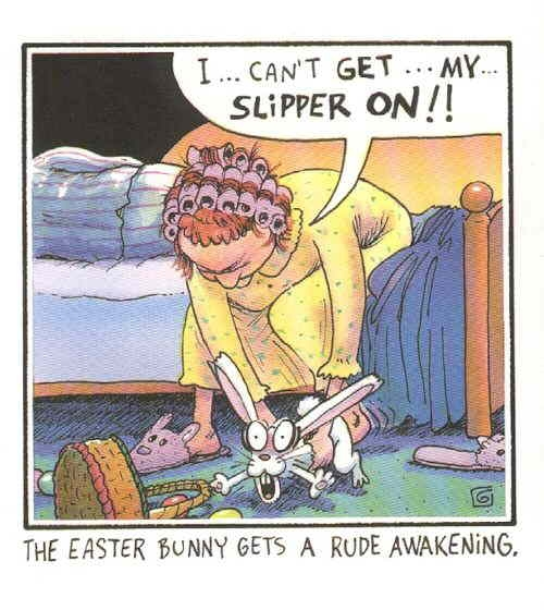 On a enfin decouvert comment sont fait les oeufs de paques!!! Easter-bunny